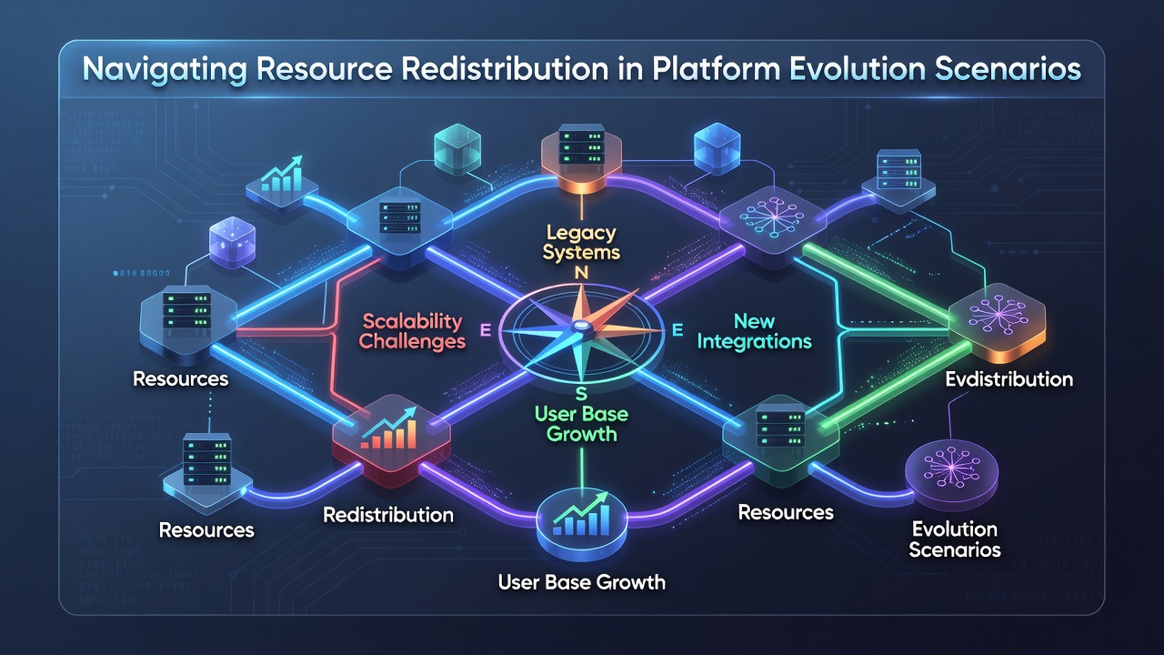 Navigating Resource Redistribution in Platform Evolution Scenarios